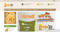 Desktop Screenshot of gujufood.com